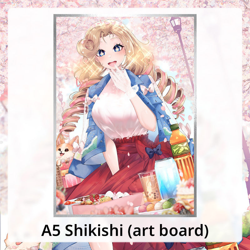 Spring Situation A5 Shikishi - Victoria Roman