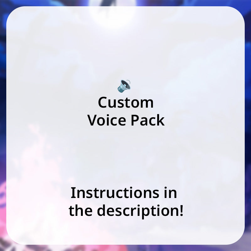 Phisnom Debut - Custom Voicepack