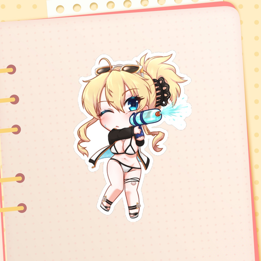 [Preorder] Takamura Takako Summer Outfit Sticker
