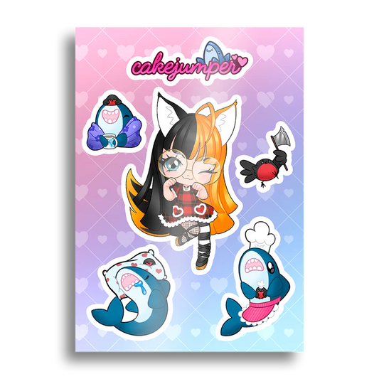Cakejumper Sticker Sheet