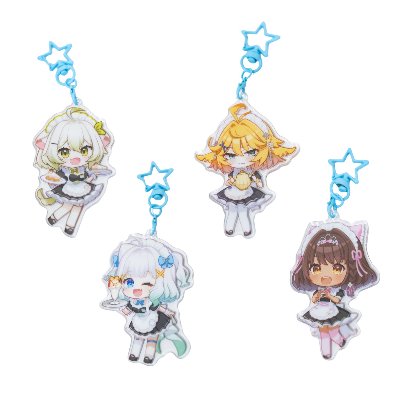 [PREORDER] #VMaidInvasion Chibi Acrylic Keychain