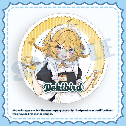 [PREORDER] #VMaidInvasion Can Badges (Key Visual)