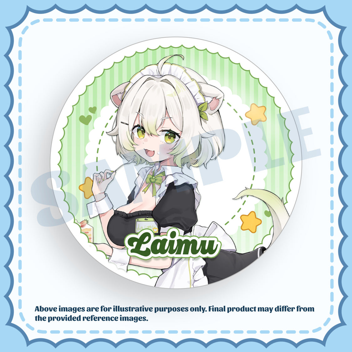 [PREORDER] #VMaidInvasion Can Badges (Key Visual)