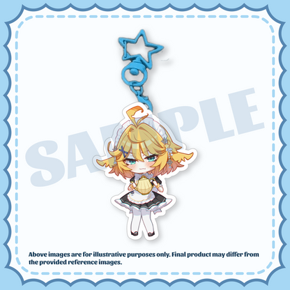 [PREORDER] #VMaidInvasion Chibi Acrylic Keychain