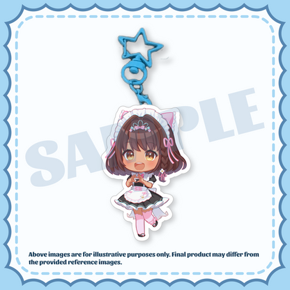 [PREORDER] #VMaidInvasion Chibi Acrylic Keychain