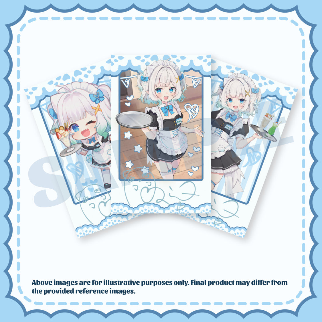 [PREORDER] #VMaidInvasion Copy Signed Cheki Card (Set of 3)