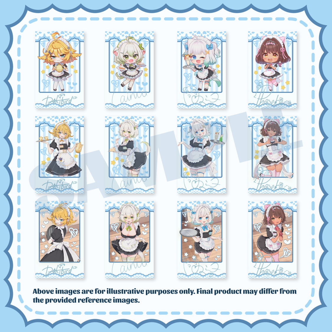 [PREORDER] #VMaidInvasion Copy Signed Cheki Card (Single)