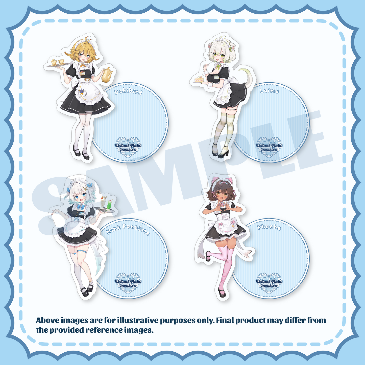 [PREORDER] #VMaidInvasion Acrylic Standee