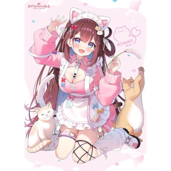 [PREORDER] Ayamy & Cats (Kuma + Pooh) Poster