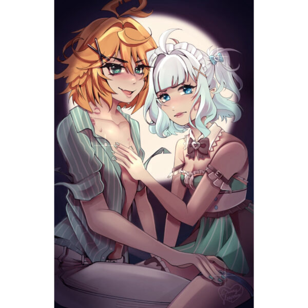 [PREORDER] Dokimint Poster (Bunnysleepover)